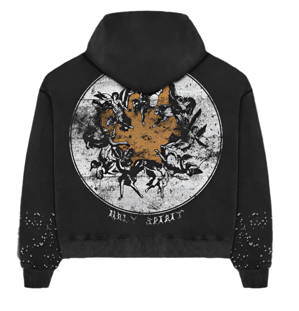 Black "holy spirit" jacket